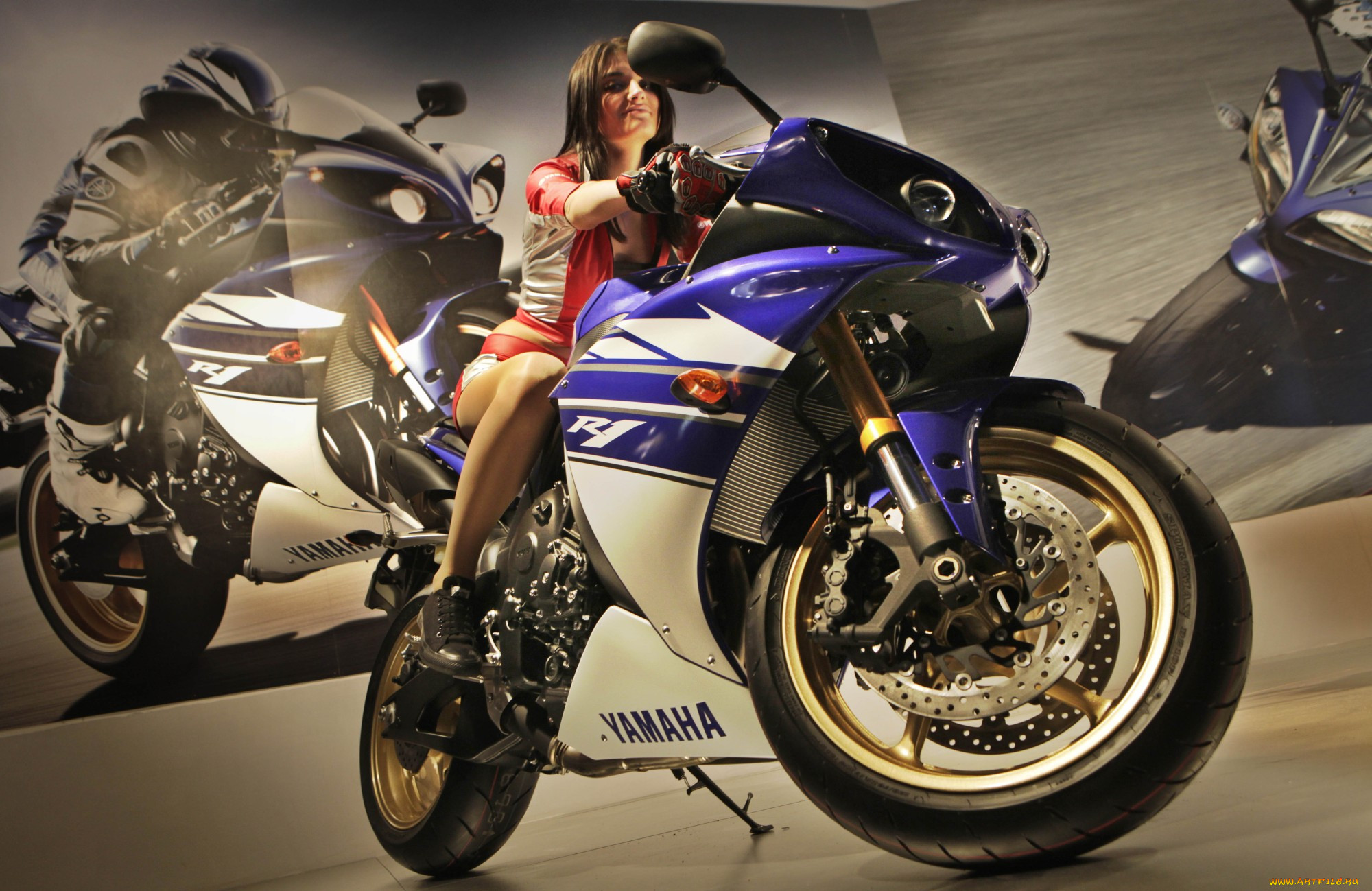 Девушки на Yamaha r6